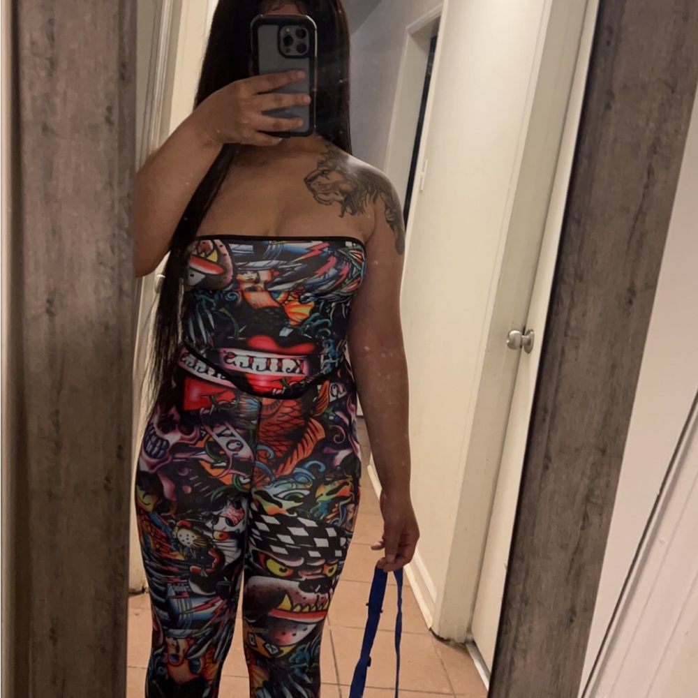 Colorful Two Piece Set